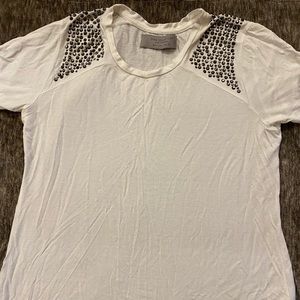 White Blouse With Studs